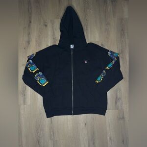 Warren Lotas Mad Titan ‘Black’ Zip Up Hoodie